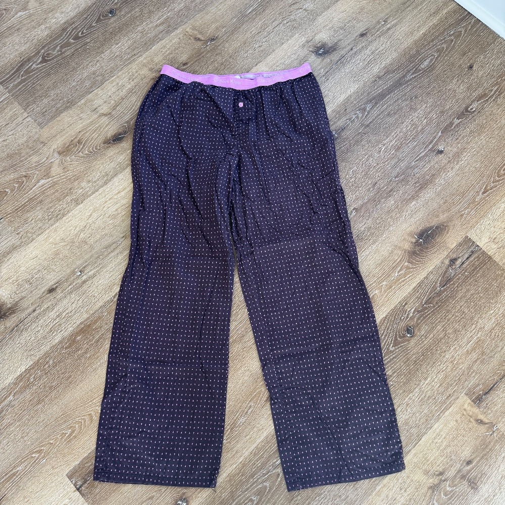 CALVIN KLEIN PURPLE PJ PANTS